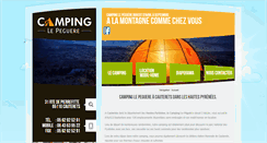Desktop Screenshot of camping-peguere.com